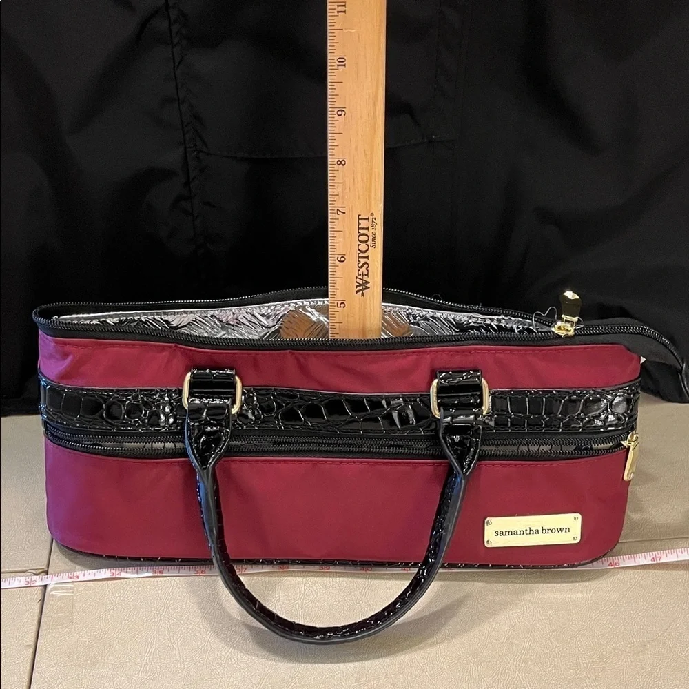 Samantha Brown insulated wine bottle bag i